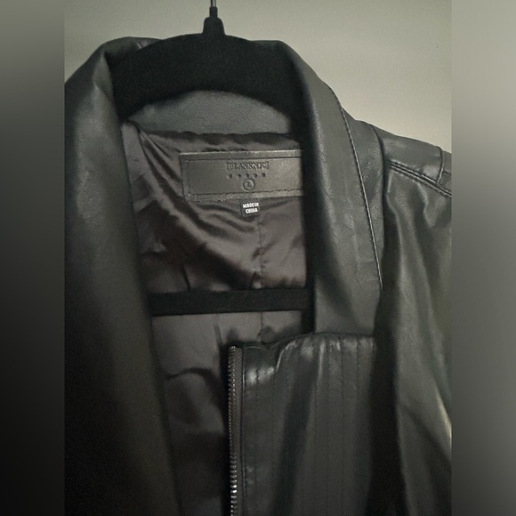 Blank NYC Vegan Leather Moto Jacket- gorgeous details with feminine touches! - Picture 3 of 3